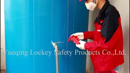 Red Fully Insulated ABS Material Adjustable Ball Valve Lockout (ABVL03)